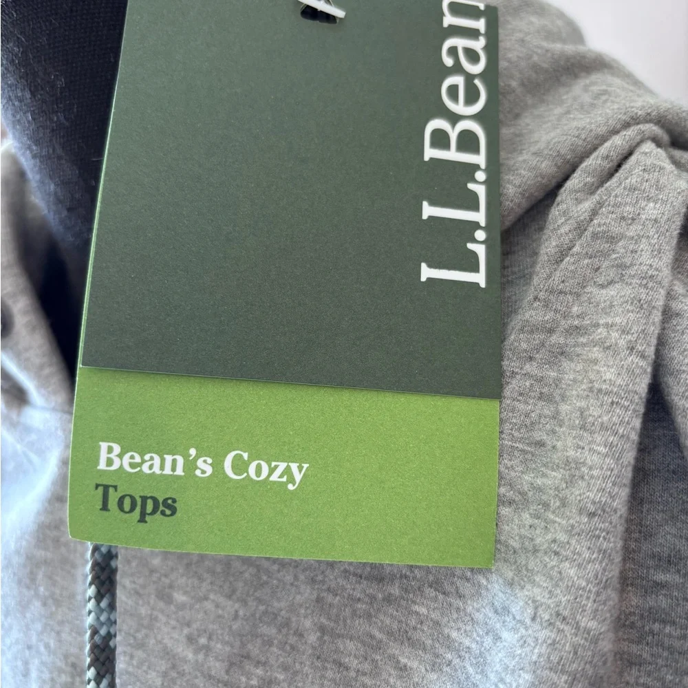 L.L. Bean Camp Hoodie with front pocket NWT - Picture 3 of 10